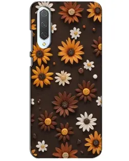Чехол для Xiaomi CC9 с картинкой «Узор из маленьких подсолнухов» Чехол для Xiaomi CC9 с картинкой «Узор из маленьких подсолнухов»