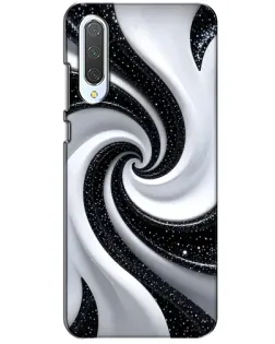 Чехол для Xiaomi CC9 с картинкой «Черно-белая спираль» Чехол для Xiaomi CC9 с картинкой «Черно-белая спираль»
