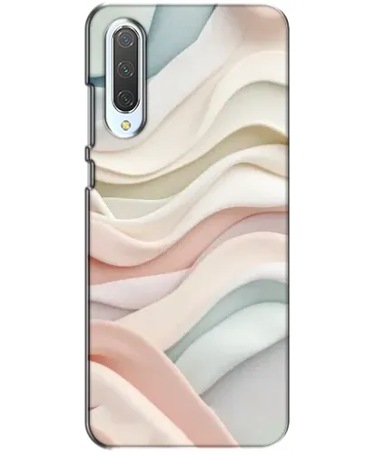 Чехол для Xiaomi CC9 с картинкой «Пастельные нежные волны»