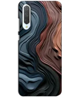 Чехол для Xiaomi CC9 с картинкой «Цветные волны каньона»