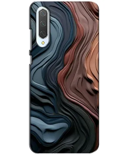 Чехол для Xiaomi CC9 с картинкой «Цветные волны каньона»