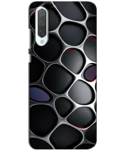 Чехол для Xiaomi CC9 с картинкой «Объемная темная решетка»