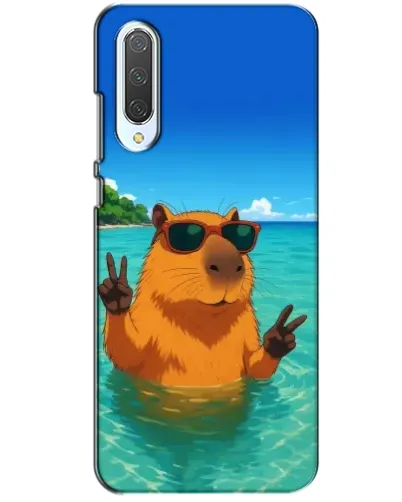 Чохол для Xiaomi CC9 з картинкою «Морська капібара»