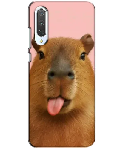 Чохол для Xiaomi CC9 з картинкою «Капібара з язиком»