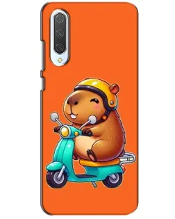 Чохол для Xiaomi CC9 з картинкою «Капібара на скутері»