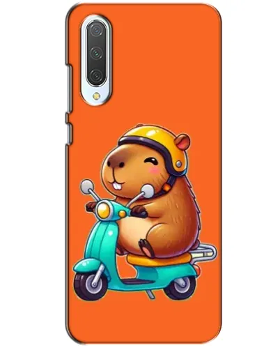 Чохол для Xiaomi CC9 з картинкою «Капібара на скутері»