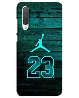 Чехол для Xiaomi Mi CC9e с картинкой «Jordan Cyan 23»