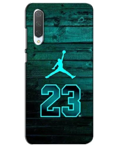 Чехол для Xiaomi Mi CC9e с картинкой «Jordan Cyan 23»