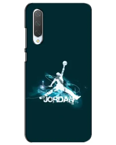 Чехол для Xiaomi Mi CC9e с картинкой «Jordan Blue Fire»