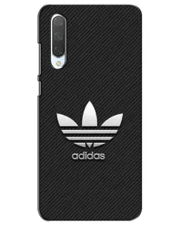 Чохол для Xiaomi Mi CC9e з картинкою «Adidas Карбонова текстура»