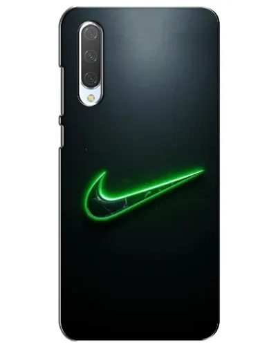 Чехол для Xiaomi Mi CC9e с картинкой «Неоновый контур Nike»