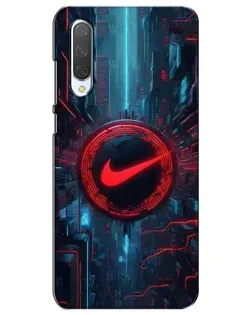 Чехол для Xiaomi Mi CC9e с картинкой «Техногенный стиль Nike»