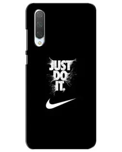 Чехол для Xiaomi Mi CC9e с картинкой «Текстовый принт Nike»
