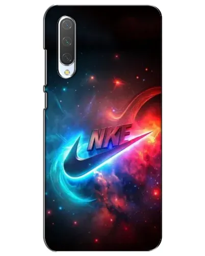 Чехол для Xiaomi Mi CC9e с картинкой «Огненный логотип Nike»