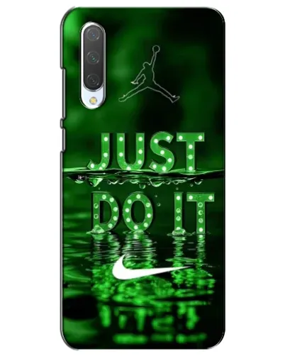 Чехол для Xiaomi Mi CC9e с картинкой «Зеленый неоновый Nike»