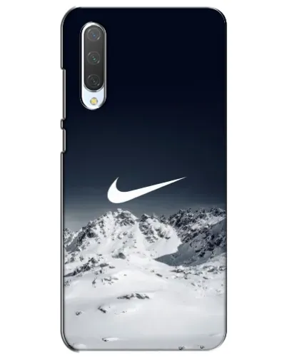 Чехол для Xiaomi Mi CC9e с картинкой «Nike — зимние горы»