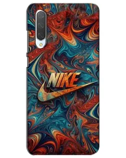 Чехол для Xiaomi Mi CC9e с картинкой «Nike в абстракции»