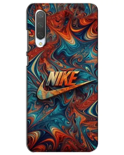 Чехол для Xiaomi Mi CC9e с картинкой «Nike в абстракции»