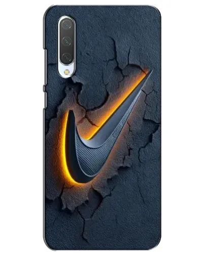 Чехол для Xiaomi Mi CC9e с картинкой «Объемный логотип Найк»