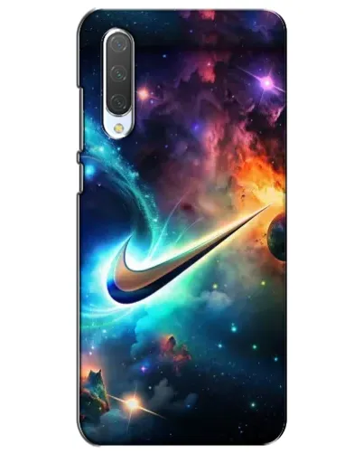 Чехол для Xiaomi Mi CC9e с картинкой «Космический Nike Swoosh»