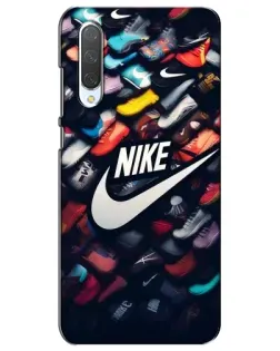 Чехол для Xiaomi Mi CC9e с картинкой «Коллекция кроссовок Nike»