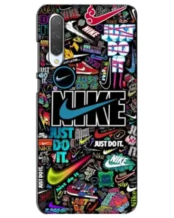 Чехол для Xiaomi Mi CC9e с картинкой «Яркий коллаж Nike»