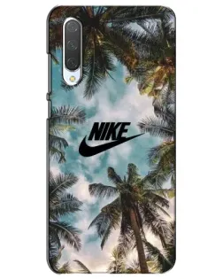 Чехол для Xiaomi Mi CC9e с картинкой «Тропический принт Nike»
