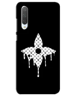 Чехол для Xiaomi Mi CC9e с картинкой «Цветочная монограмма»