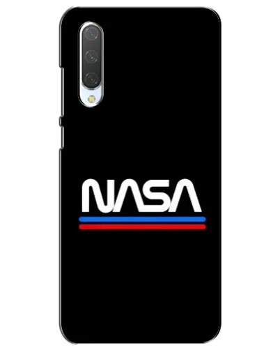 Чехол для Xiaomi Mi CC9e с картинкой «NASA — классика Red Blue»