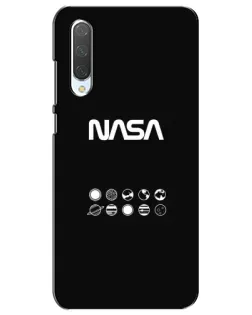 Чехол для Xiaomi Mi CC9e с картинкой «NASA — технический принт»