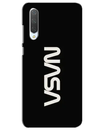 Чехол для Xiaomi Mi CC9e с картинкой «NASA — вертикальный логотип»