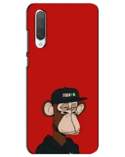 Чохол для Xiaomi Mi CC9e з картинкою «Bored Ape — червоний фон» Чохол для Xiaomi Mi CC9e з картинкою «Bored Ape — червоний фон»