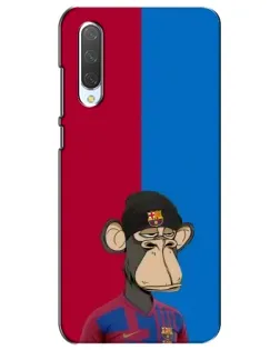 Чохол для Xiaomi Mi CC9e з картинкою «Bored Ape — фанат Барси»