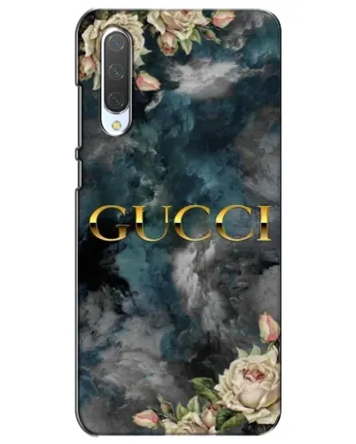 Чехол для Xiaomi Mi CC9e с картинкой «Абстрактные цветы Gucci» Чехол для Xiaomi Mi CC9e с картинкой «Абстрактные цветы Gucci»