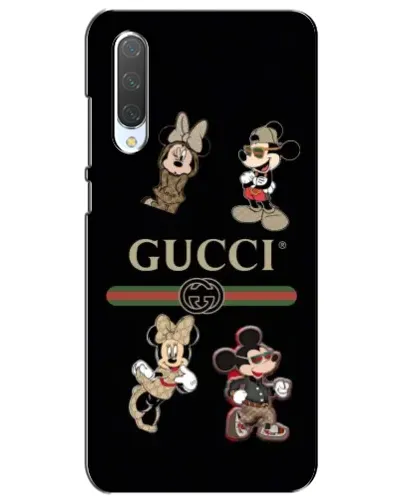 Чохол для Xiaomi Mi CC9e з картинкою «Gucci — герої Disney та монограма» Чохол для Xiaomi Mi CC9e з картинкою «Gucci — герої Disney та монограма»