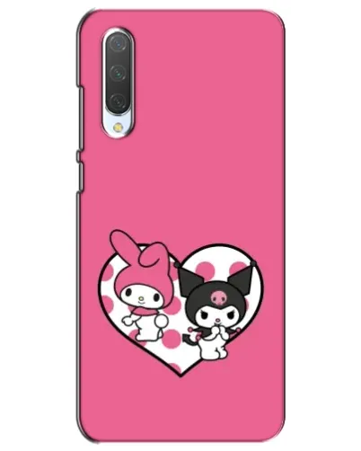 Чехол для Xiaomi Mi CC9e с картинкой «Kuromi и My Melody»