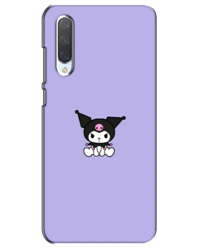 Чехол для Xiaomi Mi CC9e с картинкой «Kuromi — фиолетовый минимализм»