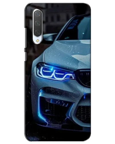 Чехол для Xiaomi Mi CC9e с картинкой «Взгляд BMW с синими фарами» Чехол для Xiaomi Mi CC9e с картинкой «Взгляд BMW с синими фарами»