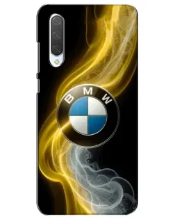 Чехол для Xiaomi Mi CC9e с картинкой «Золотистый дым BMW»