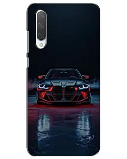 Чехол для Xiaomi Mi CC9e с картинкой «BMW на мокрой дороге»
