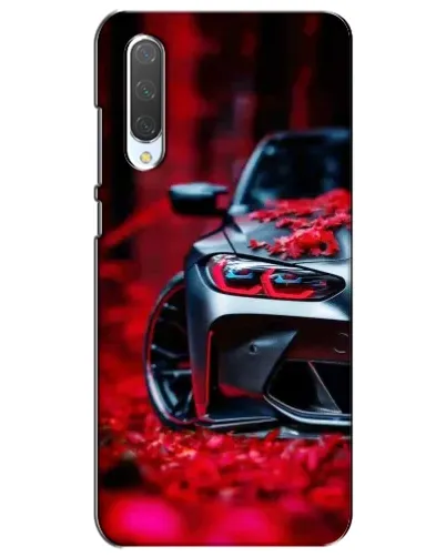 Чехол для Xiaomi Mi CC9e с картинкой «Спортивная BMW и цветы» Чехол для Xiaomi Mi CC9e с картинкой «Спортивная BMW и цветы»