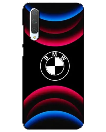 Чехол для Xiaomi Mi CC9e с картинкой «Логотип BMW и неоновые дуги» Чехол для Xiaomi Mi CC9e с картинкой «Логотип BMW и неоновые дуги»