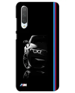Чехол для Xiaomi Mi CC9e с картинкой «Силуэт BMW в темноте»