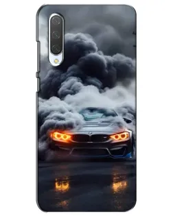 Чехол для Xiaomi Mi CC9e с картинкой «BMW в дыму»