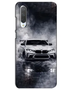 Чехол для Xiaomi Mi CC9e с картинкой «BMW сквозь туман»