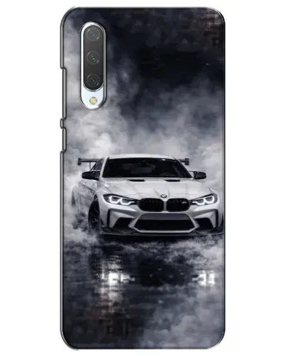 Чехол для Xiaomi Mi CC9e с картинкой «BMW сквозь туман» Чехол для Xiaomi Mi CC9e с картинкой «BMW сквозь туман»