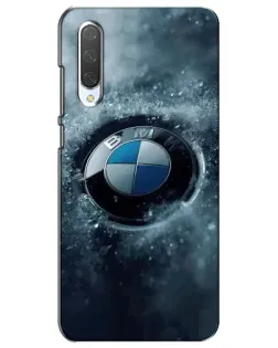 Чехол для Xiaomi Mi CC9e с картинкой «Логотип BMW — лед»