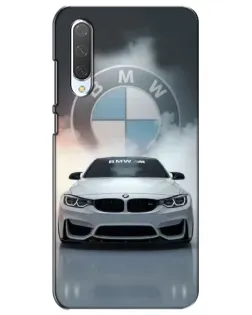 Чехол для Xiaomi Mi CC9e с картинкой «BMW в белом дыму»