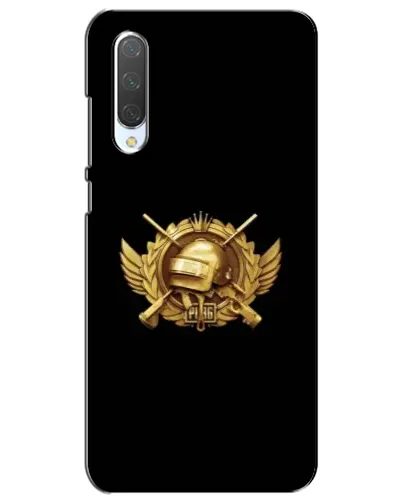 Чохол для Xiaomi Mi CC9e з картинкою «PUBG — помаранчевий градієнт»