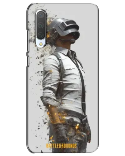 Чохол для Xiaomi Mi CC9e з картинкою «PUBG — боєць у пилу»